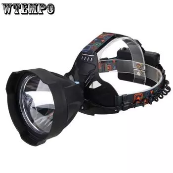 USB перезаряжаемый регулируемый налобный фонарь для кемпинга XM-L T6 светодиодный фонарик фонарик уличное освещение чёрный