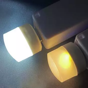 USB-подключаемая лампа, светодиодная USB-светильник для книг, защита глаз, лампа для чтения, настольные лампы для Power Bank, ПК, ноутбука, ночника 1 Piece