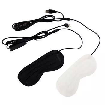 Usb Подогреваемая маска для глаз Компресс для глаз Грелка Маска для сна для снятия усталости