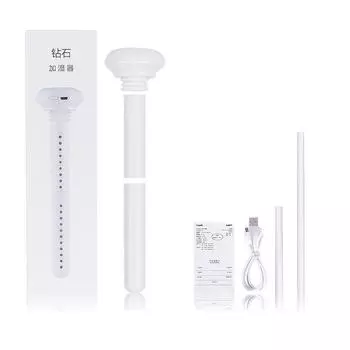 Usb портативный увлажнитель воздуха Алмазная бутылка аромадиффузор туманогенератор для домашнего офиса увлажнение съемный Sky Blue