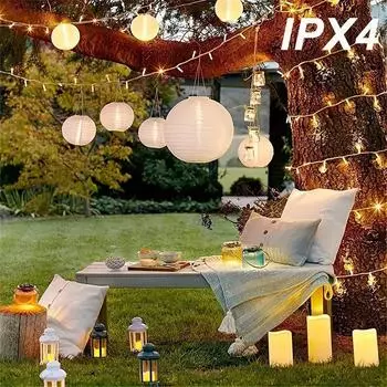 USB Powered Light String 19.68ft Warm White Outdoor Indoor Decoration Lights for Christmas Tree Garden Bedroom Holiday Party теплый белый