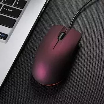 USB-проводная офисная мышь, эргономичная 1200 точек на дюйм, 3 кнопки, высокоточная бесшумная настольная компьютерная игровая оптическая мышь, аксессуары для ПК для Windows 98/для чёрный