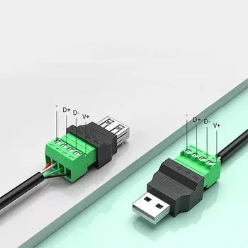 Usb разъем без пайки Usb мужской женский мобильный телефон клавиатура мышь разъем as the picture