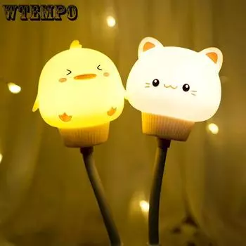 USB-разъем Ночной светильник для спальни Ночной светильник для сна Кормление грудью Защита глаз Ночной светильник для детской комнаты Маленький прикроватный светильник