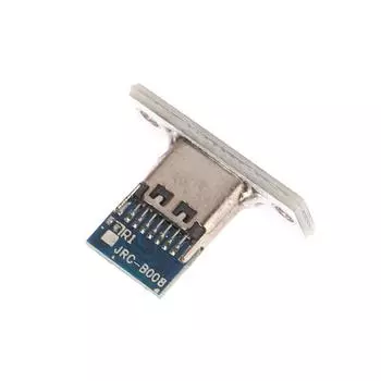 USB-разъем типа C 2-контактный 4-контактный водонепроницаемый гнездовой разъем USB-разъем типа C