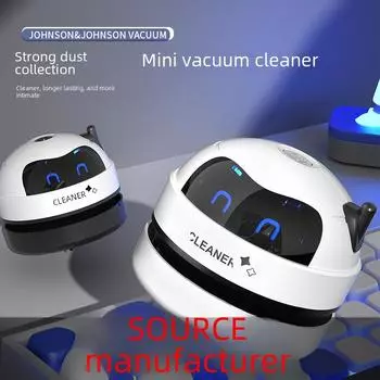 USB Rechargeable Desktop Vacuum Cleaner & Mini Dust Sweeper