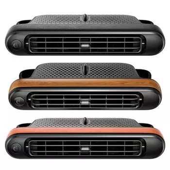 USB Refrigeration Car Seat Fan Fan Front Rear Seat Headrest Cooling Air Fan Adjustable Strap Car Interior Fan чёрный