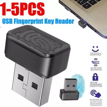 USB-считыватель отпечатков пальцев для Windows FIDO U2F Speedy Security Key Биометрический сканер ПК Модуль датчика отпечатков пальцев Пароль свободен