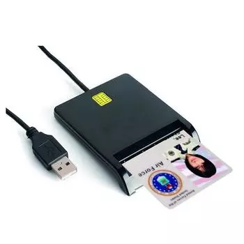 USB-считыватель смарт-карт для банковских карт Ic/Id Emv Card Reader Высокое качество