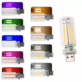 USB сенсорное управление светодиодный ночник атмосферный свет лампа Эдисона лампа накаливания светодиодная лампа накаливания украшение для спальни Warm White