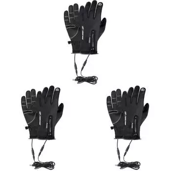 USB сенсорный экран перчатки электрическая грелка для рук для женщин мужчин (2XL USB)