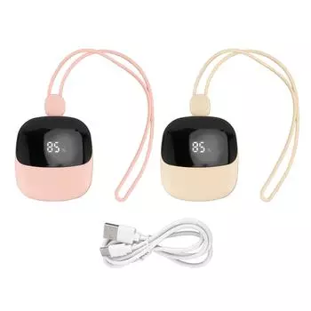 USB шейный подвесной вентилятор портативный ручной охлаждающий вентилятор-ожерелье перезаряжаемый вентилятор для путешествий кемпинга White