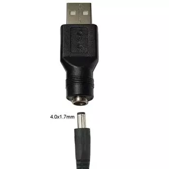 USB-штекер на 3,5x1,35 мм/4,0x1,7 мм гнездо зарядного конвертера адаптера разъемы зарядного штекера адаптеры питания 35135