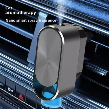 USB Smart Color Car Aromatherapy Machine - стойкий дезодорирующий аромат духов Black without essential oil. ocean чёрный