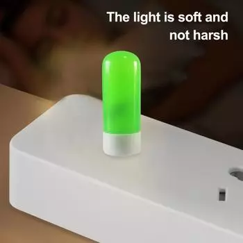 USB светодиодная лампа с низким энергопотреблением, регулируемым сенсорным выключателем, миниатюрный размер, портативная подключаемая лампа красный
