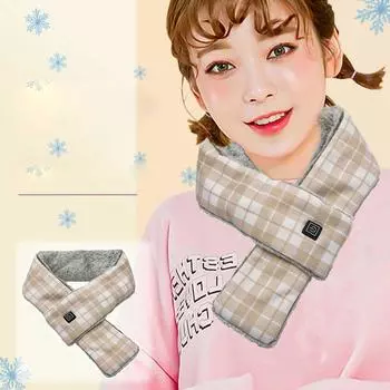 USB термошарф для согревания плеч и шеи, теплый компресс для холодного ветра