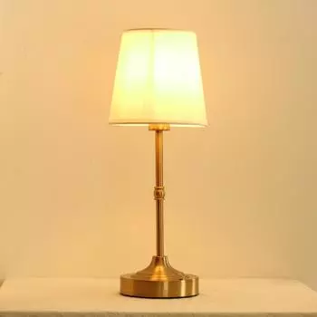 USB-ткань искусство перезаряжаемый настольный светильник диммер встроенный аккумулятор 3 уровня яркости прикроватный ночник свет для ресторана USB-C charging