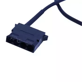 Usb To Molex 4 Pin ПК Компьютерный вентилятор охлаждения 1 фут соединительный кабель адаптер шнур