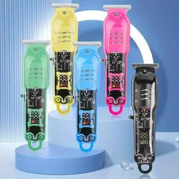 USB-триммер для волос, беспроводной триммер для волос на теле, бритва для удаления волос, профессиональная машинка для стрижки волос синий