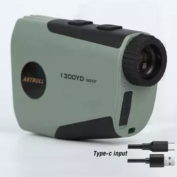 USB Type-C 1300 ярдов перезаряжаемый лазерный дальномер для гольфа охотничий телескоп на 750 ярдов с вибрационным дальномером с фиксатором флага