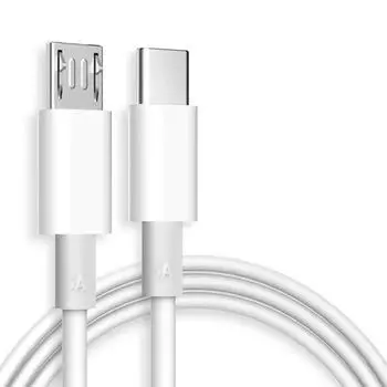 USB Type C на Micro 5V/2.4A Быстрая зарядка 480 Мбит/с Передача данных OTG Кабель-адаптер для Samsung Xiaomi Macbook Pro 0.3m