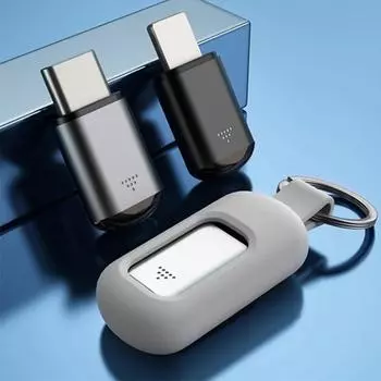 USB Type C Smart IR Remote Control Phone APP Mini Adapter Инфракрасный передатчик для iPhone Смартфон ТВ-приставка Кондиционер For iPhone Black