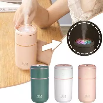 USB-увлажнитель, мини-распылитель для дома, мини-распылитель для домашнего использования, ночник зелёный