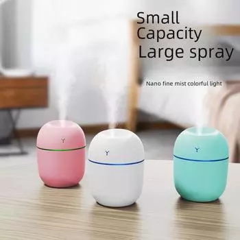 USB-увлажнитель с капельным эффектом: Бесшумная ароматерапия, портативный, большой спрей для офиса и автомобиля