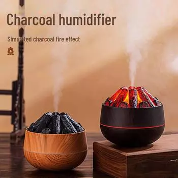 USB-увлажнитель воздуха Volcano с функцией ароматерапии и ночником для дома, офиса или детской комнаты