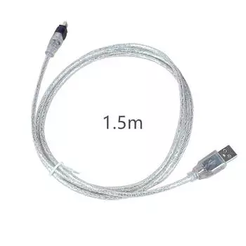 USB в Firewire IEEE 1394 4-контактный iLink адаптер кабель для передачи данных 1,5 м