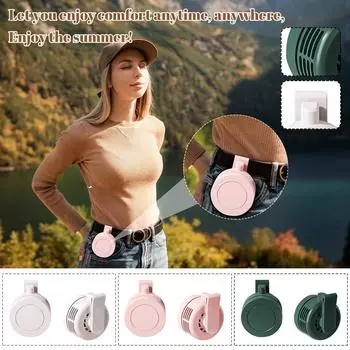 USB-вентилятор с зажимом для небольших студенческих общежитий One Size