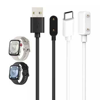 USB зарядка 39-дюймовый кабель для зарядки Watch Smartwatches Power Charges для Watch Fit 3 A белый