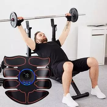 USB зарядка 8 брюшных мышц массажер для талии и мышц живота тренировка для похудения массаж и фитнес-пластыри