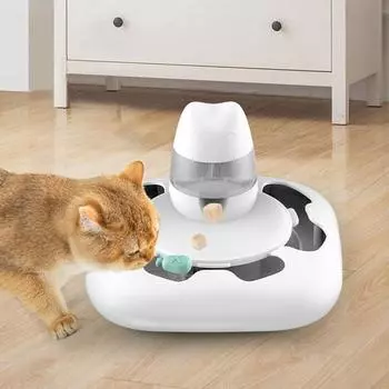 USB-зарядка для домашних животных, забавная игрушка-кормушка для кошек и собак, партнер по играм, машина для добычи добычи