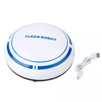 USB-зарядка умный автоматический роботизированный бытовой пылесос для пола подметальная машина белый