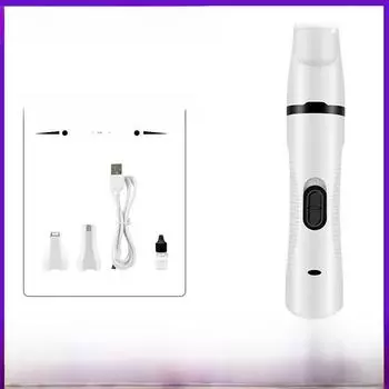 USB-зарядный набор для ухода за домашними животными: 3-в-1 бритва для собак, шлифовщик ногтей и машинка для стрижки волос BX-801