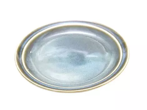 use Instagrammable plate series 14cm serving plate 1 piece [Commercial set] (Aurora Blue)