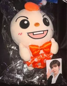 Used ATEEZ TEEZ-MON Party YUNHO ZZANGMON Plush Doll With Photocard Japan