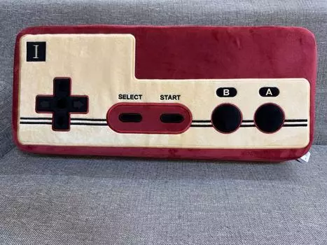 Used Famicom Controller Plush Toy Big Cushion Nintendo Museum Kyoto Limited