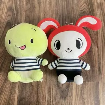 Used Maizen Sisters Big Plush Vacation Stuffed Toy Mikey Zenichi Set of 2 20cm No Tag