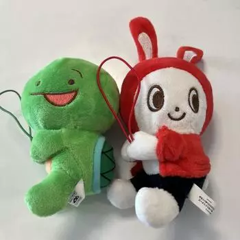 Used Maizen Sisters Guraburarin Plush Zenichi Mikey Set of 2 11cm No Tag