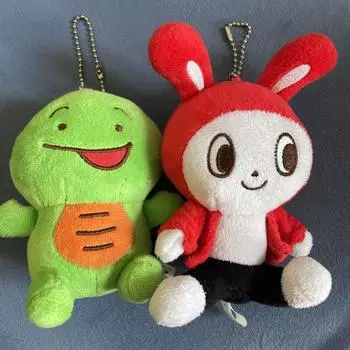 Used Maizen Sisters Mascot Keychain Sitting ver. Zenichi Mikey Plush No Tag