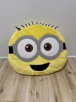 Used Minion Plush Cushion Prize Japan