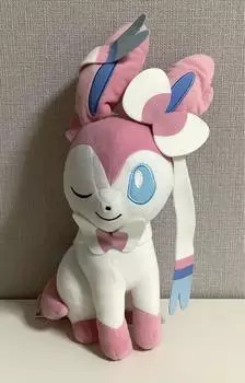 Used Pokemon Sylveon Plush Mofugutto Prize Look At The Tail BANPREST