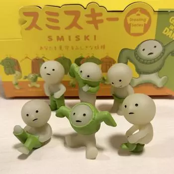 Used SMISKI Mini Figure Dressing Series Dressing 6 Types Set