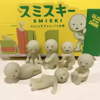 Used SMISKI Series 1 Mini Figure 6 Types Set No Box