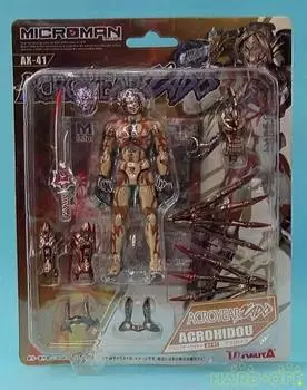 [USED] TAKARA Microman Action Series Acroyear XADO Acrohidou AX-41 Figure Japan