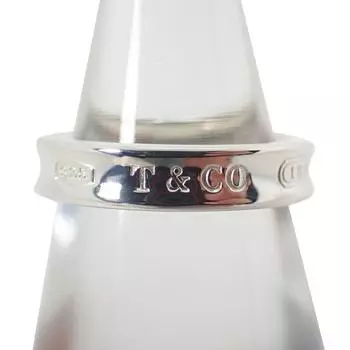[Used] TIFFANY/Tiffany 925 1837 narrow ring/6.5/g418-58