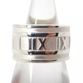 [Used] TIFFANY/Tiffany 925 Atlas Wide Ring/No. 9/g418-56