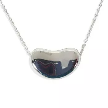 [Used] TIFFANY/Tiffany 925 bean pendant/necklace/g413-17